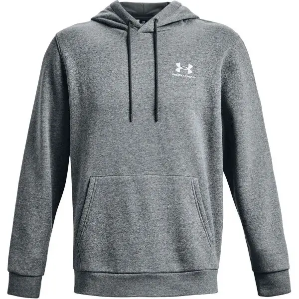 Under Armour ESSENTIAL Pánská mikina, šedá, velikost L
