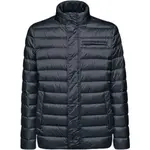 Geox M WARRENS Pánska zimná bunda, tmavo modrá, veľkosť