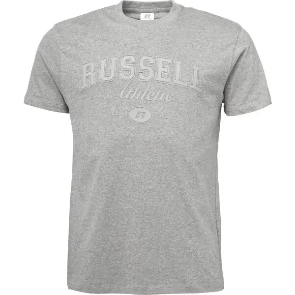 Russell Athletic T-SHIRT Pánské tričko, šedá, velikost XXXL