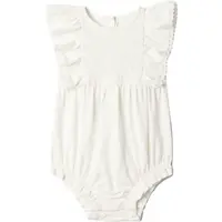 GAP CROCHET YOKE BUBBLE Dívčí body, bílá, velikost