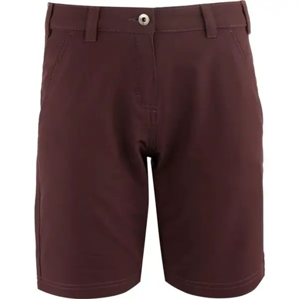 ALPINE PRO JACOBA Dámské šortky, vínová, velikost