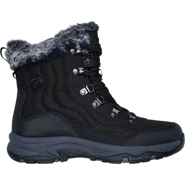 Skechers TREGO - STORMIE Dámská zimní obuv, černá, velikost