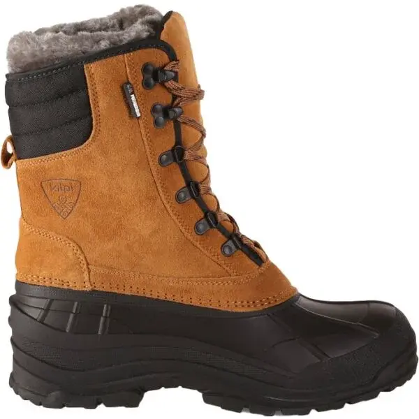 KILPI ANTARTIC HIGH WP Pánská zateplená nepromokavá obuv, hnědá, velikost