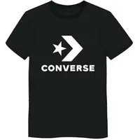 Converse STANDARD FIT  STAR CHEV Unisexové tričko, černá, velikost