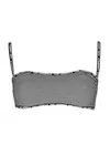 KARL LAGERFELD BEACHWEAR SWIMSUIT TOP WOMEN BLACK