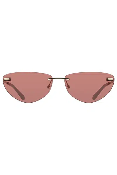 CALVIN KLEIN WOMEN'S SUNGLASSES PINK
