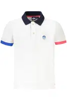 NORTH SAILS POLO SHORT SLEEVES CHILDREN WHITE