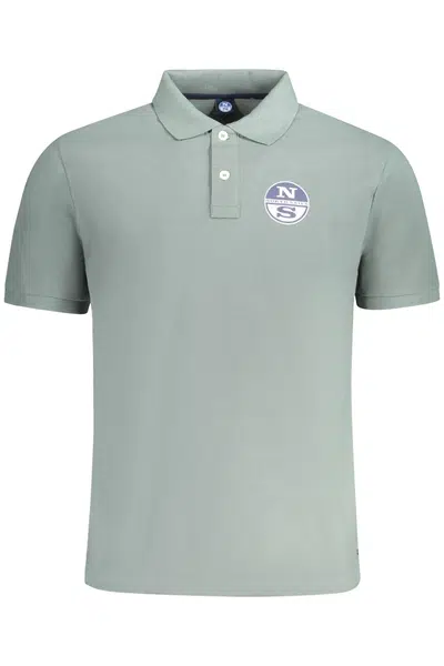 NORTH SAILS MEN'S SHORT SLEEVE POLO GREEN