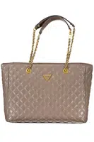 GUESS JEANS BEIGE WOMEN'S BAG