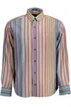 GANT LONG SLEEVE SHIRT MEN BLUE