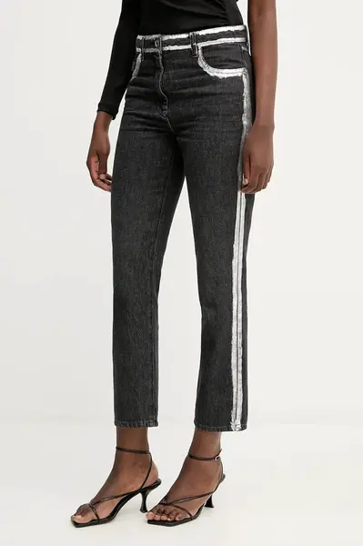 Džíny Patrizia Pepe dámské, černá barva, 8P0735 D1WZN