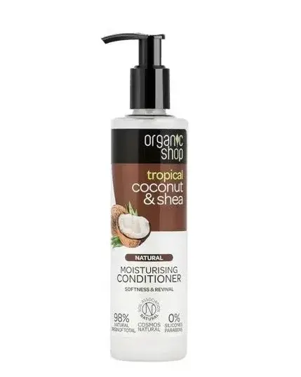 Organic Shop Hydratační kondicionér Kokos a bambucké máslo (Moisturising Conditioner) 280 ml