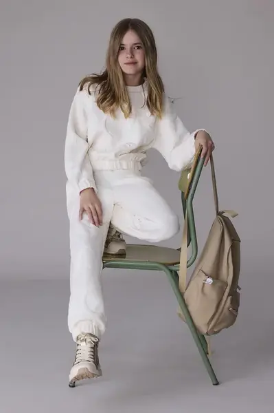 Dětská tepláková souprava Mayoral béžová barva, 7852