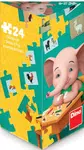 SLONÍK MIO 24 triangl Puzzle (Defekt)
