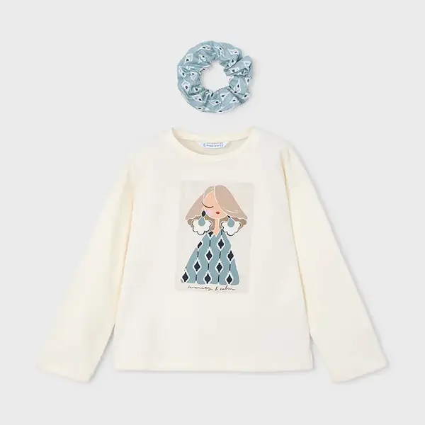 Bavlněné tričko s dlouhým rukávem Mayoral