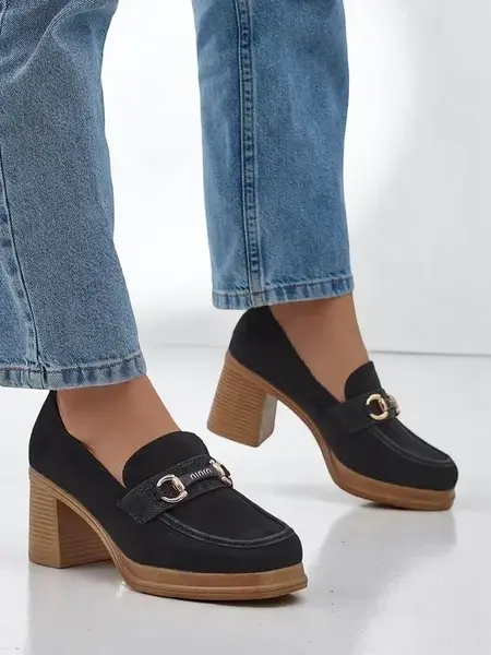 Resti Women’s block-heel loafers Apareus