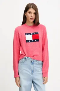 Svetr s příměsí vlny Tommy Jeans