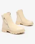 Resti Beige matte Dedaheh women's boots
