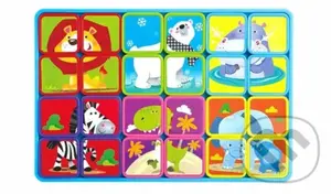 Puzzle magnetické deskové - Zvířata - puzzle z kategorie Maxi dílky