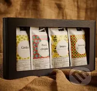 Darčekový set: sypané čaje HERBAL- Ginko, Proti Chrípke, Imuno, Samurai
