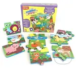 Zvukové puzzle Farma - puzzle z kategorie Maxi dílky
