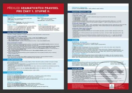 Přehled gramatických pro žáky 1. stupně II. (Přehledová tabulka učiva) - kniha z kategorie 2. stupeň