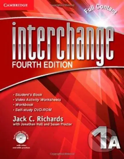 Interchange Fourth Edition 1: Full Contact A with Self-study DVD-ROM,Interchange Fourth Edition 1: Full Contact A with Self-study DVD-ROM - kniha z ka