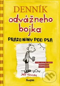 Denník odvážneho bojka 4 (Prázdniny pod psa) - Jeff Kinney - kniha z kategorie Pro děti
