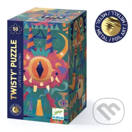 Magické Wizzy Puzzle: Párty príšer - puzzle z kategorie Do 500 dílků