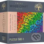 Dúhové motýle (Drevené puzzle)