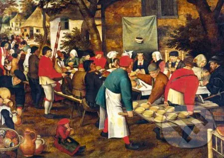 Pieter Brueghel the Younger - Peasant Wedding Feast - puzzle z kategorie Umělecké
