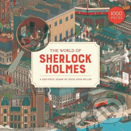 The World of Sherlock Holmes (A Jigsaw Puzzle) - Nicholas Utechin - puzzle z kategorie 500 - 1000 dílků