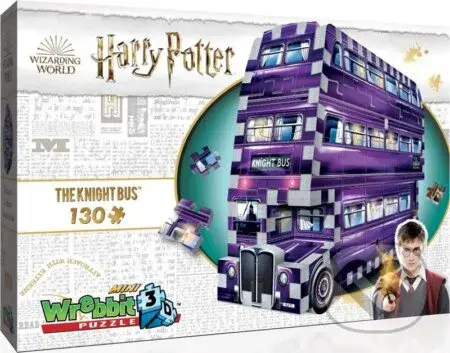 Puzzle 3D Harry Potter: Záchranný autobus - puzzle z kategorie 3D puzzle
