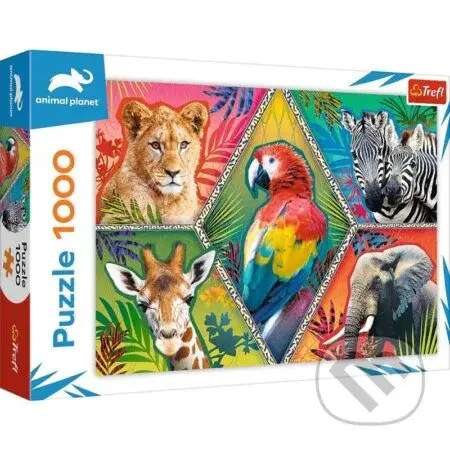 Animal Planet: Exotická zvířata - puzzle z kategorie Zvířata