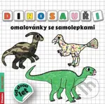 Dinosauři - omalovánky se samolepkami - Radka Kneblová - kniha z kategorie Omalovánky