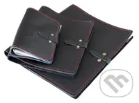 Set Diář A5, A6 a šanon A4 černý