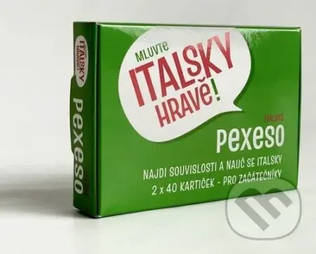 Mluvte Italsky hravě! (Italské pexeso) - hra z kategorie Vzdělávací hry