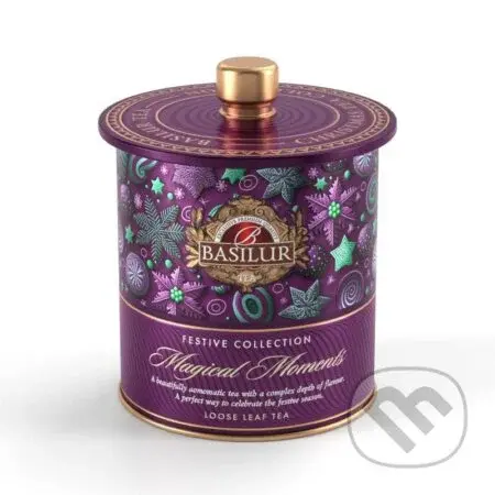 BASILUR Festive Tea Magical Moments 75g (plechová dóza)