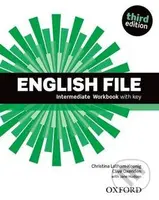 English File - Intermediate - Workbook with Key (Third Edition) - kniha z kategorie Jazykové učebnice a slovníky