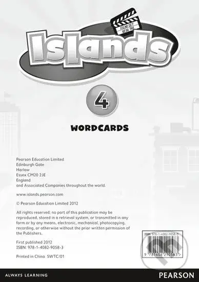 Islands 4 - Word Cards for Pack - kniha z kategorie Jazykové učebnice a slovníky