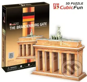 Brandenburská brána - puzzle z kategorie 3D puzzle