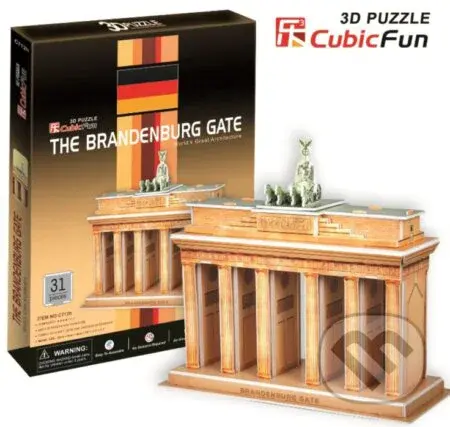 Brandenburská brána - puzzle z kategorie 3D puzzle
