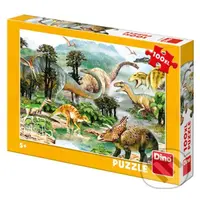 Život dinosaurů - puzzle z kategorie Multi puzzle