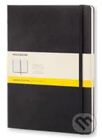 Moleskine - čierny zápisník (veľký, štvorčekovaný)