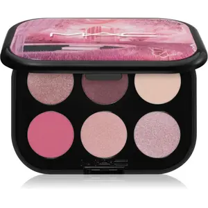 MAC Cosmetics Connect In Colour Eye Shadow Palette 6 shades paletka očních stínů odstín Rose Lens 6.25 g