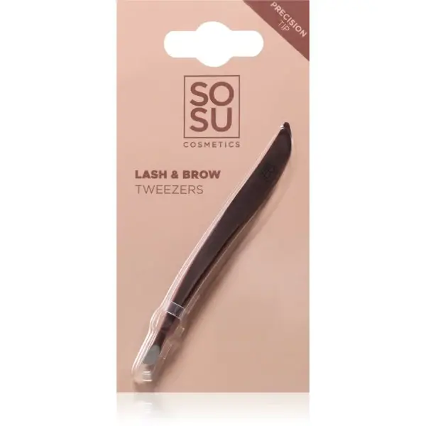 SOSU Cosmetics Lash and Brow Tweezers pinzeta na obočí 1 ks