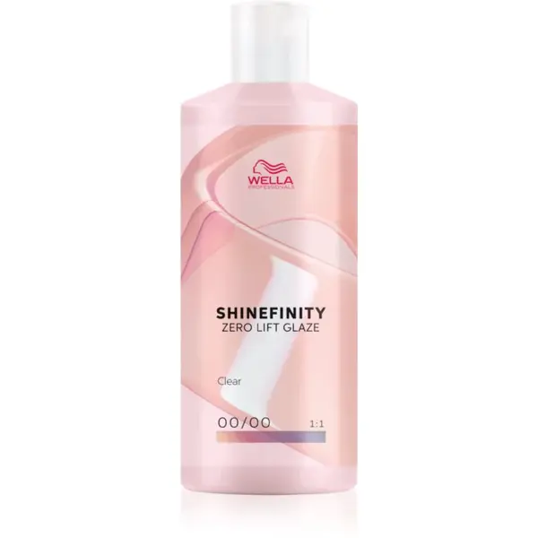 Wella Professionals Shinefinity Zero Lift Glaze demipermanentní barva na vlasy pro přírodní nebo barvené vlasy 500 ml