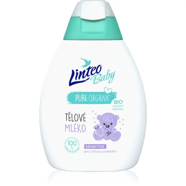 Linteo Baby tělové mléko pro dětskou pokožku 250 ml