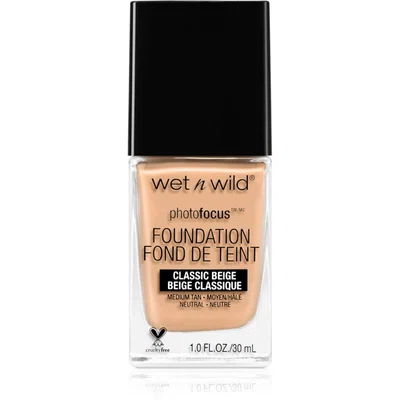 Wet n Wild PhotoFocus matující fluidní make-up odstín Classic Beige 30 ml