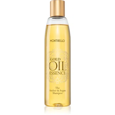 Montibello Gold Oil Amber & Argan Shampoo vyživující šampon pro všechny typy vlasů 250 ml